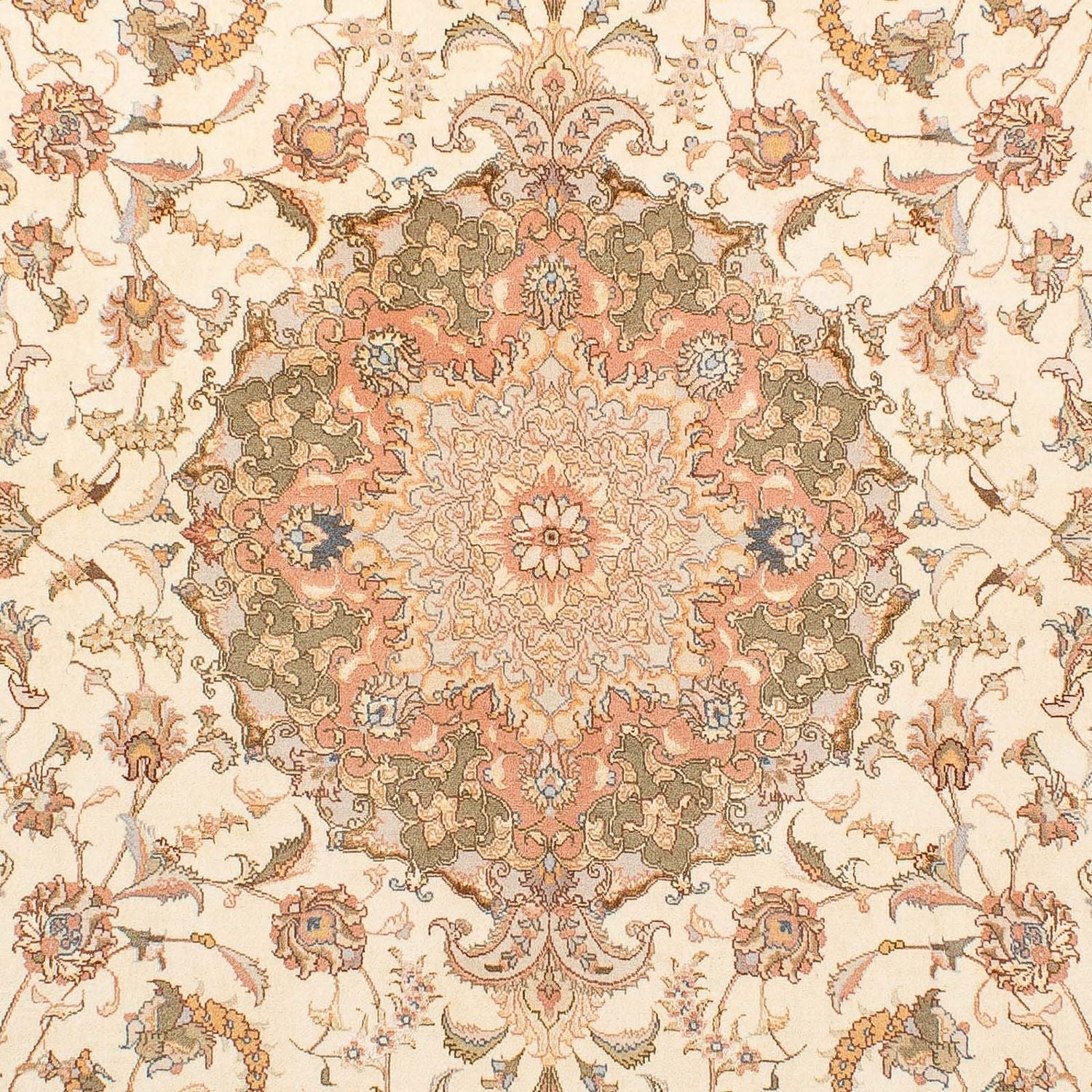 Tappeto Persero - Tabriz - Reale - 244 x 168 cm - beige