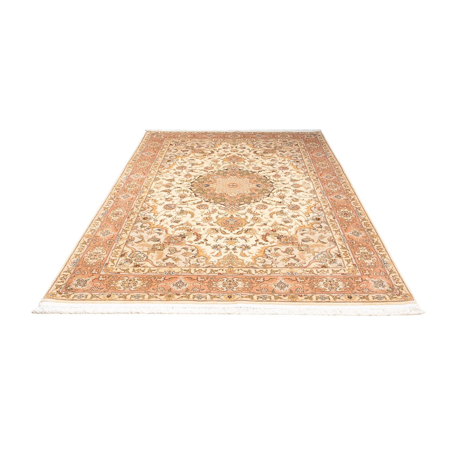 Tappeto Persero - Tabriz - Reale - 244 x 168 cm - beige