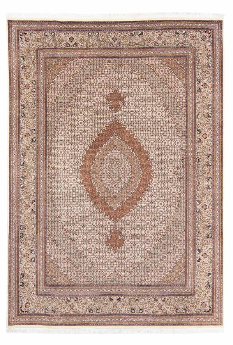 Tappeto Persero - Tabriz - 363 x 250 cm - marrone chiaro