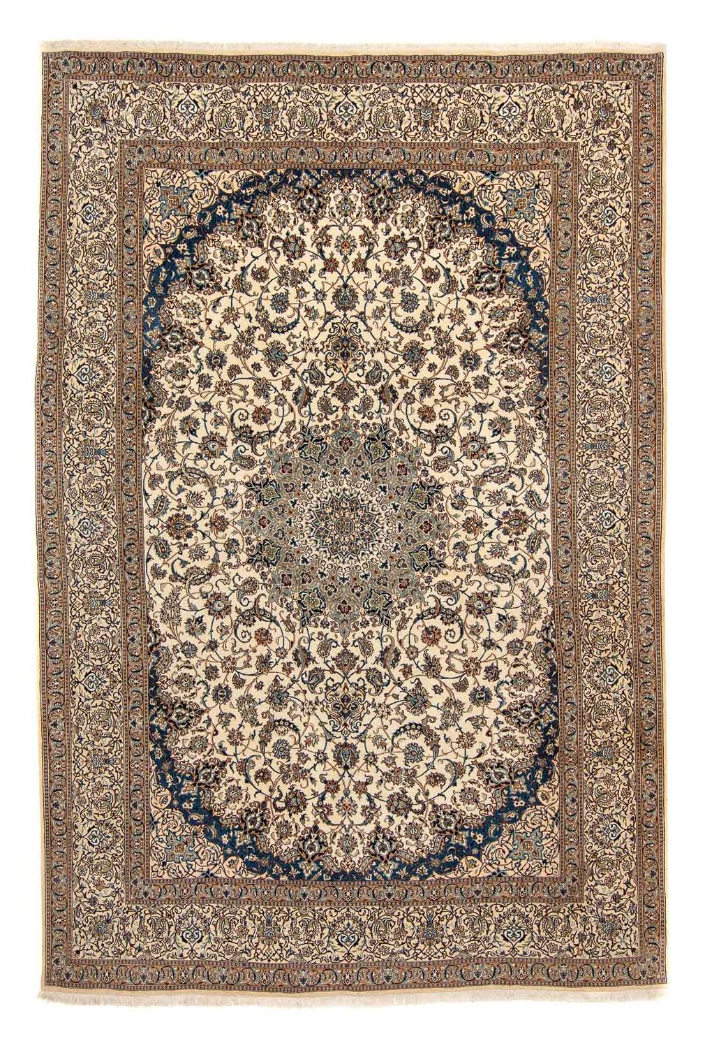 Tappeto Persero - Nain - Reale - 404 x 293 cm - beige