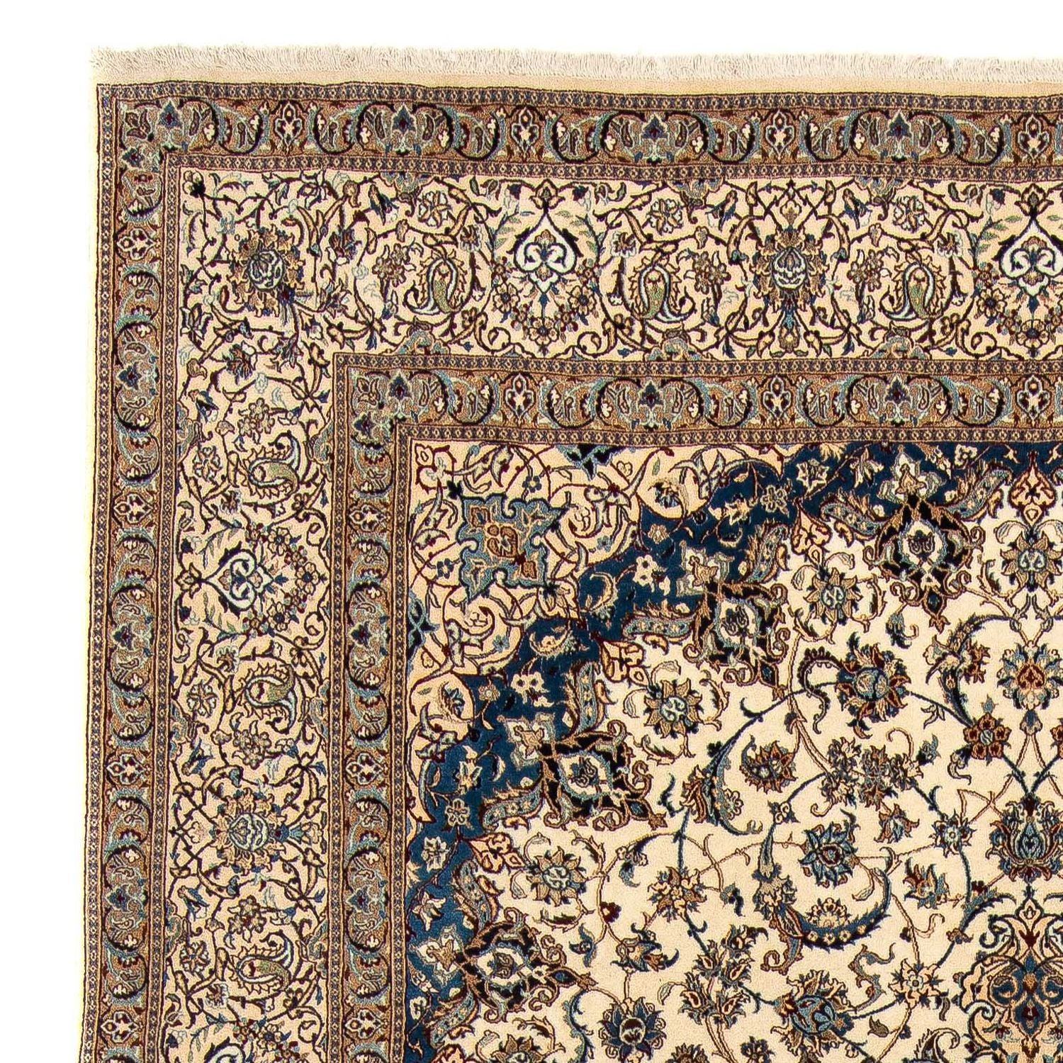 Tappeto Persero - Nain - Reale - 404 x 293 cm - beige