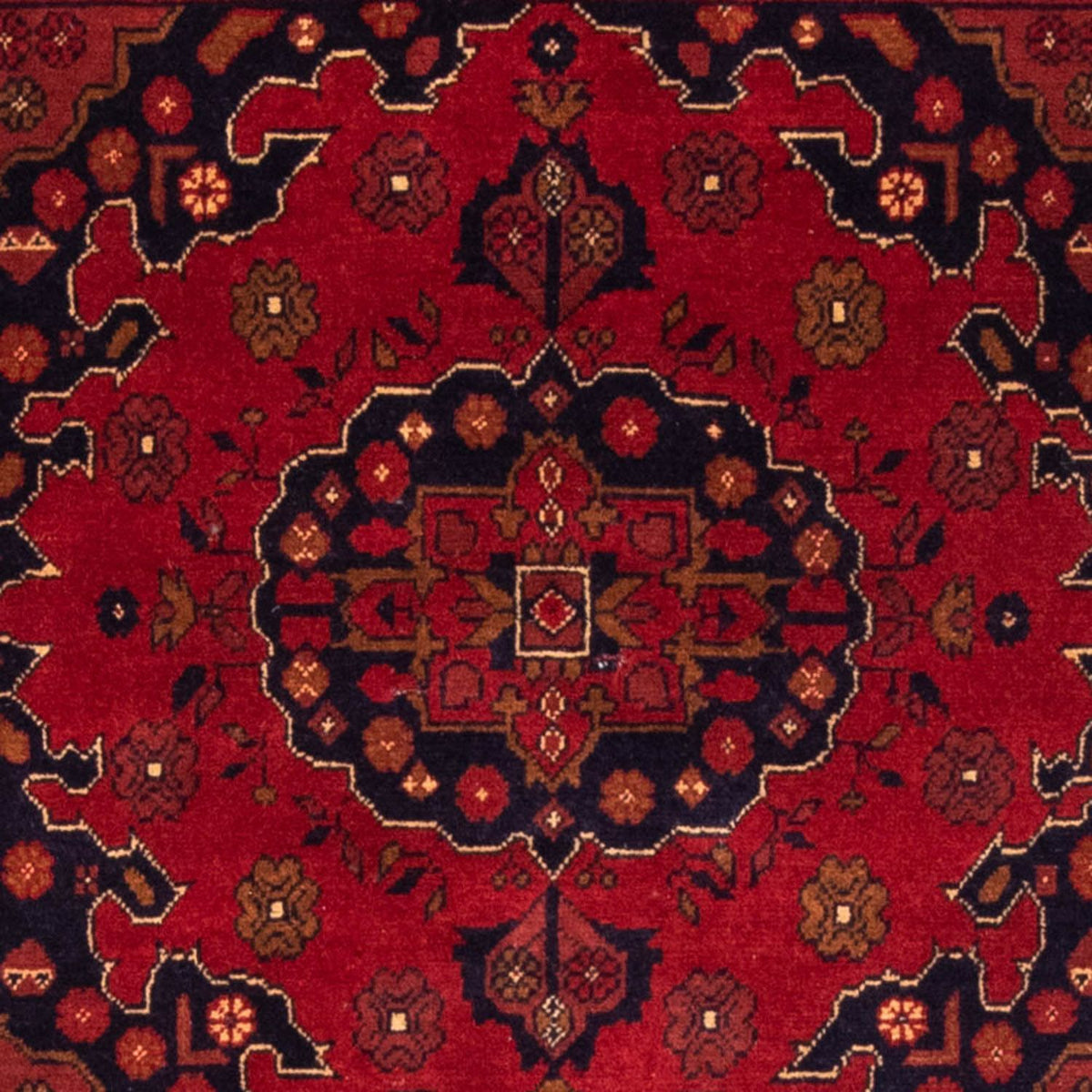 Tappeto afgano - Kunduz - 200 x 120 cm - rosso