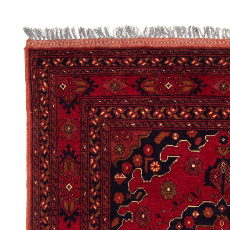 Tappeto afgano - Kunduz - 200 x 120 cm - rosso