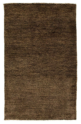 Tappeto Gabbeh - Indus - 100 x 62 cm - marrone scuro