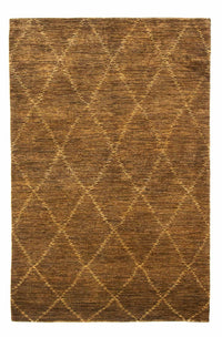 Tappeto Gabbeh - Indus - 205 x 137 cm - marrone