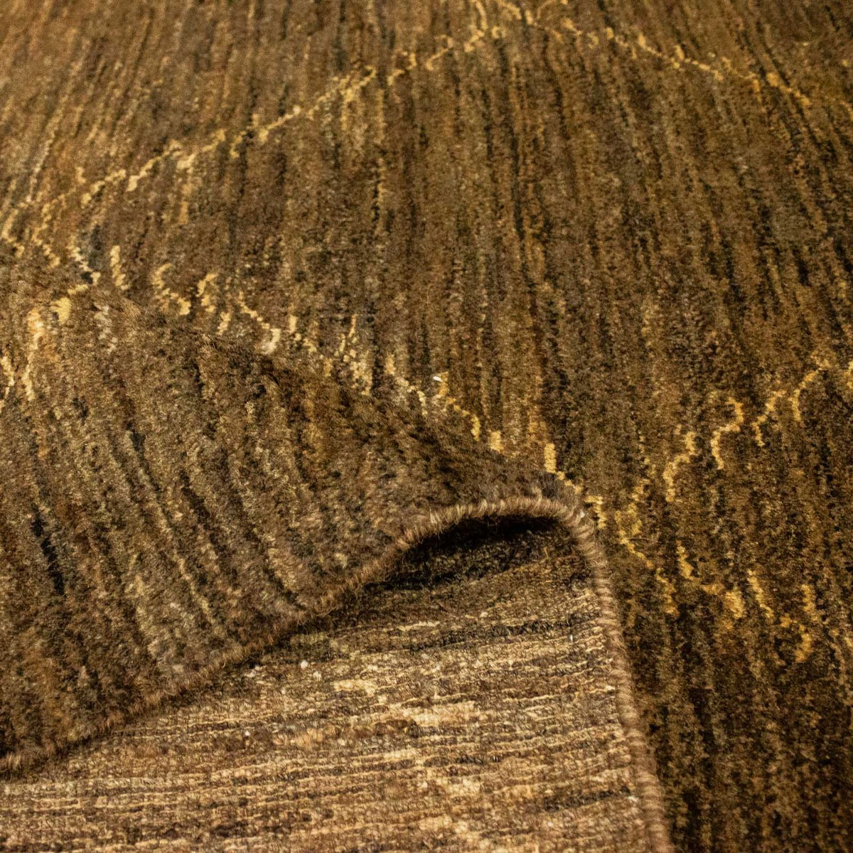 Tappeto Gabbeh - Indus - 205 x 137 cm - marrone