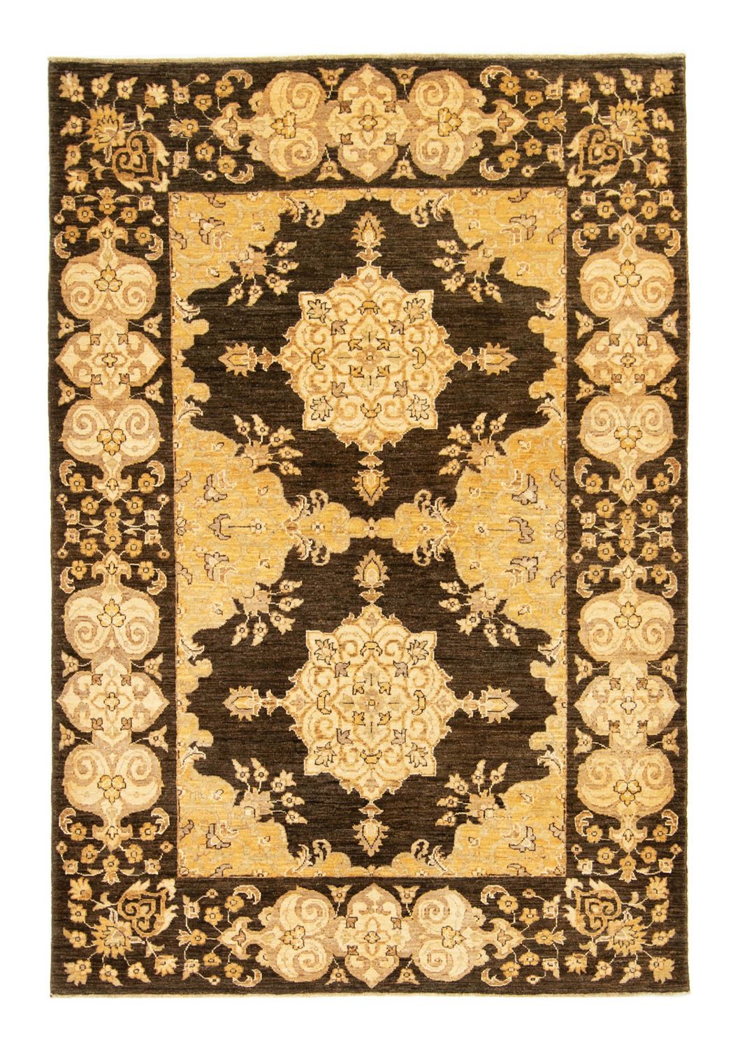 Tappeto Ziegler - 201 x 143 cm - oro
