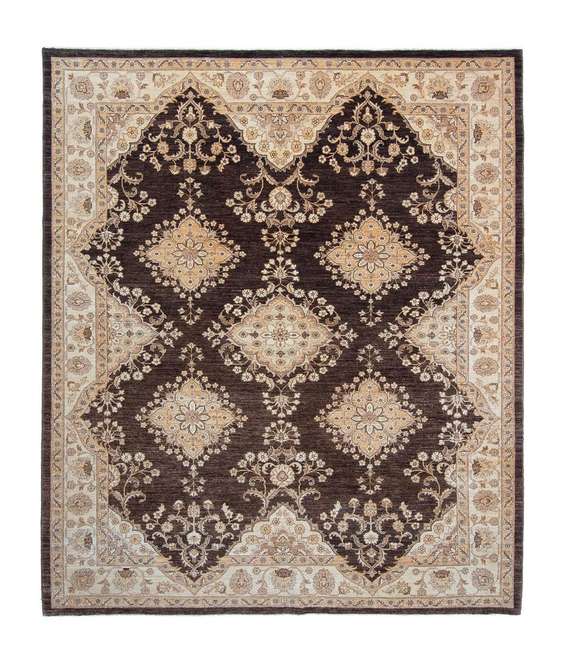 Tappeto Ziegler - 300 x 246 cm - marrone scuro