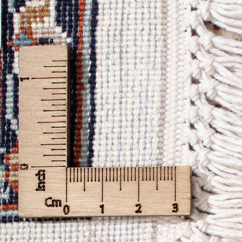 Tappeto di seta - Seta del Kashmir quadrato  - 246 x 243 cm - beige