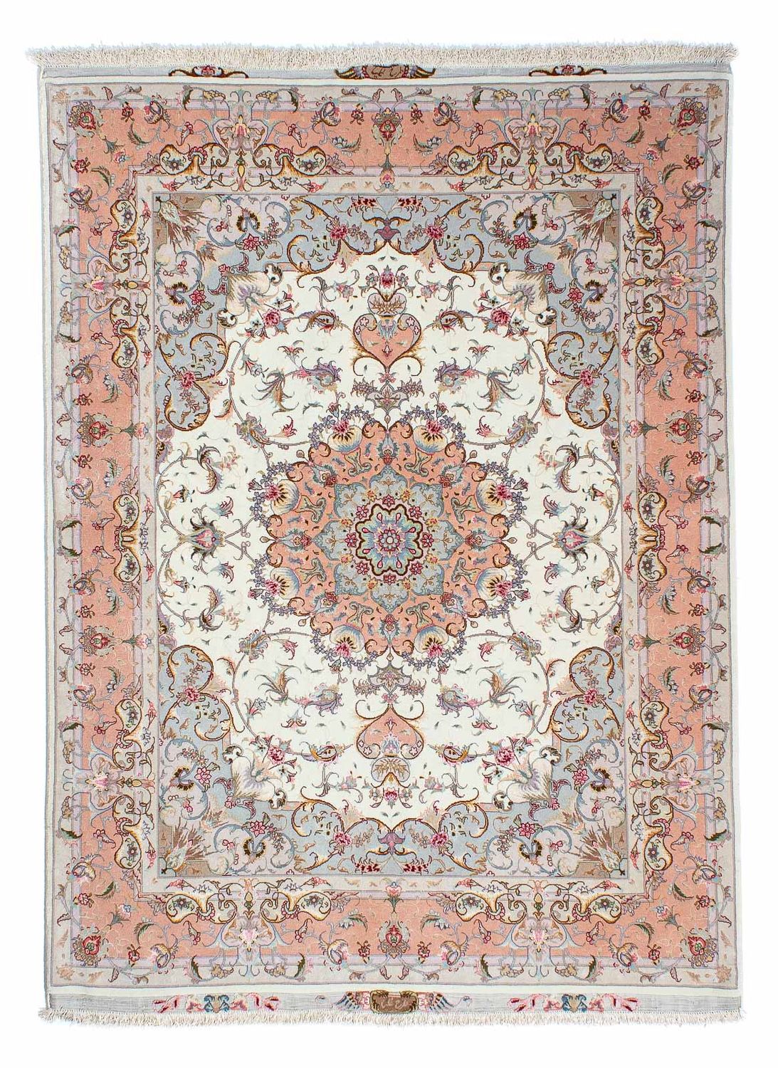 Tappeto Persero - Tabriz - Reale - 203 x 152 cm - beige