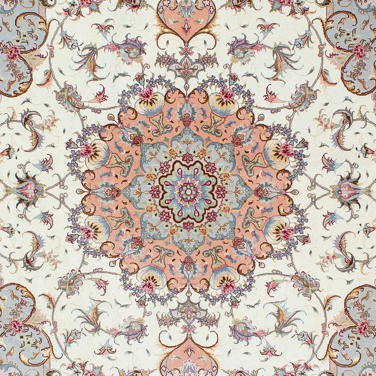 Tappeto Persero - Tabriz - Reale - 203 x 152 cm - beige