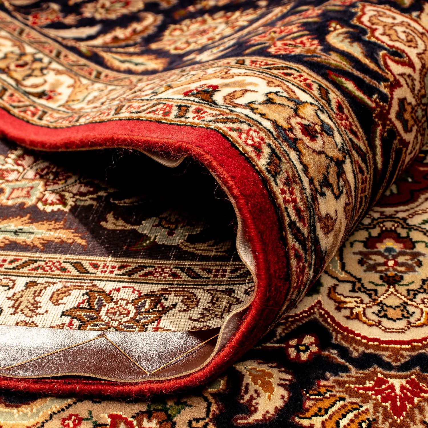 Tappeto Persero - Tabriz - Reale - 350 x 245 cm - rosso scuro