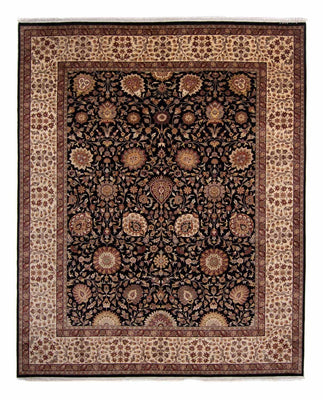 Tappeto Persero - Tabriz - 312 x 244 cm - blu scuro