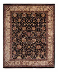 Tappeto Persero - Tabriz - 312 x 244 cm - blu scuro