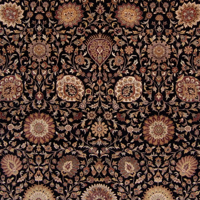 Tappeto Persero - Tabriz - 312 x 244 cm - blu scuro
