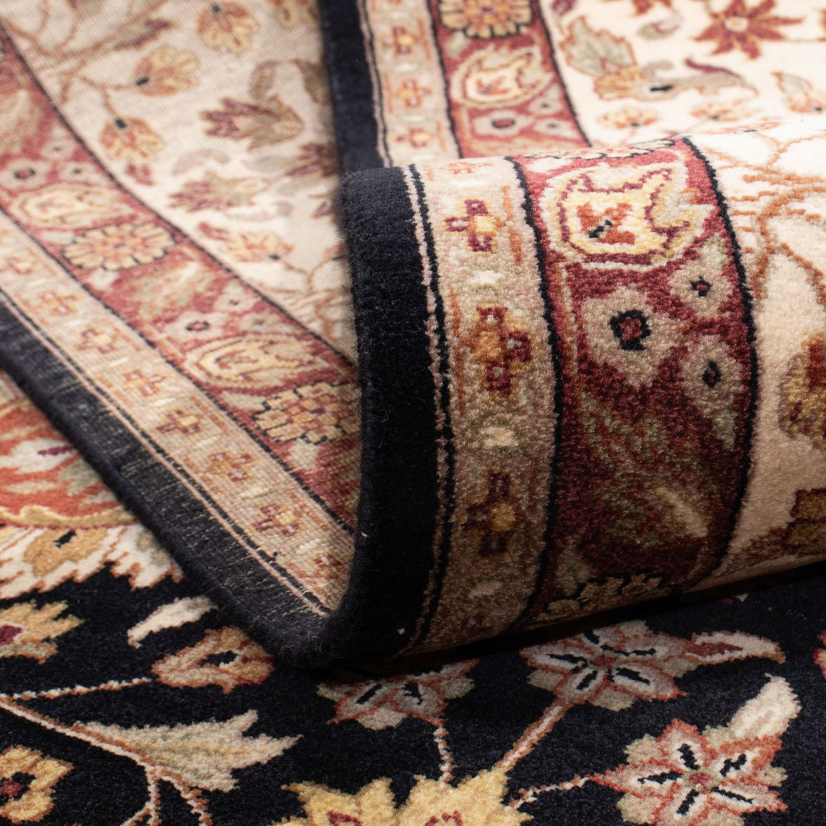 Tappeto Persero - Tabriz - 312 x 244 cm - blu scuro