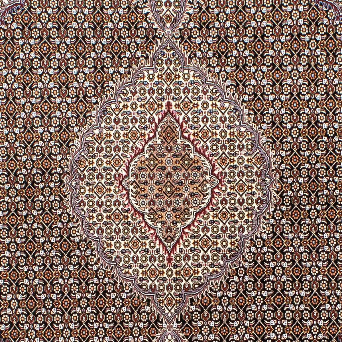 Tappeto Persero - Tabriz - 235 x 176 cm - blu scuro