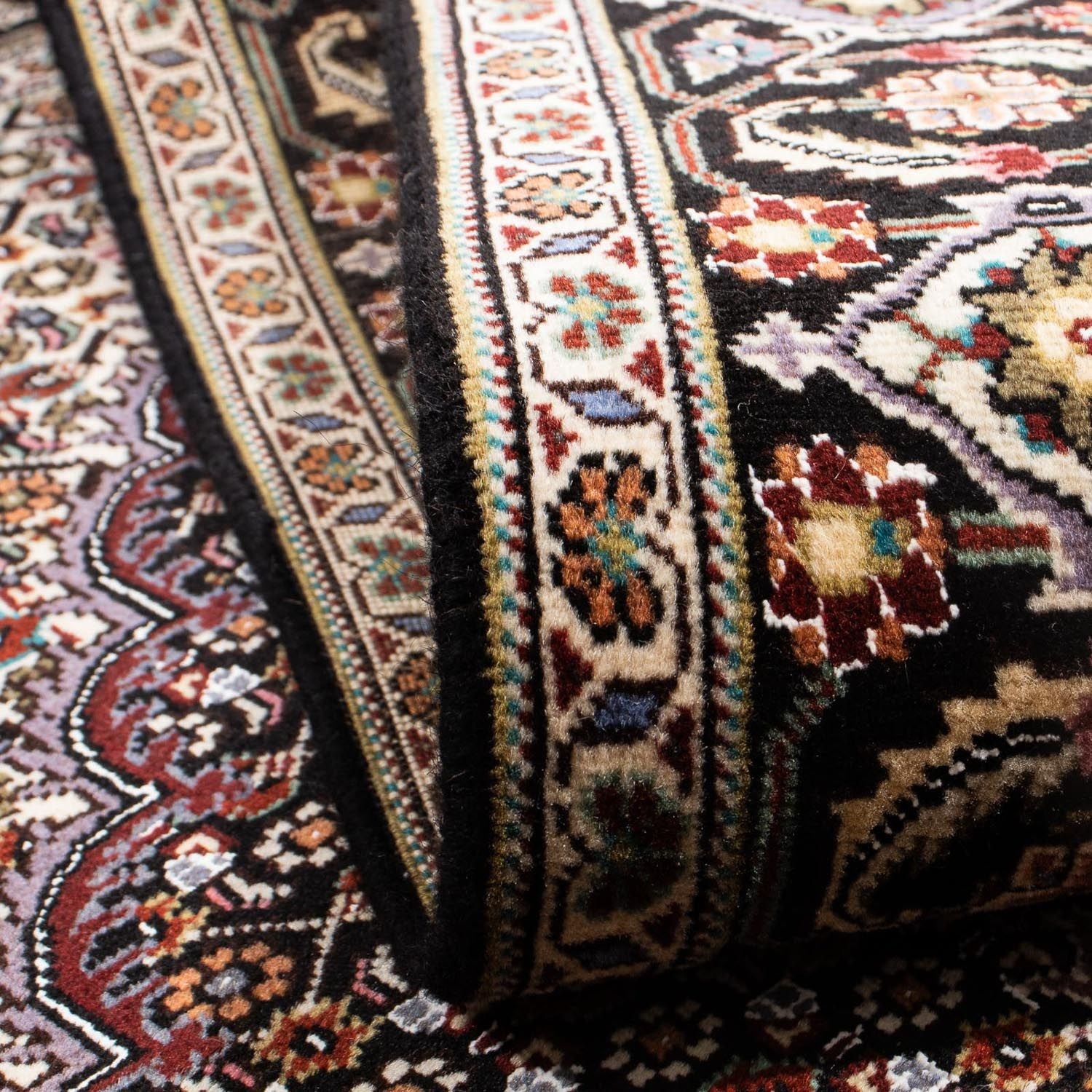 Tappeto Persero - Tabriz - 235 x 176 cm - blu scuro
