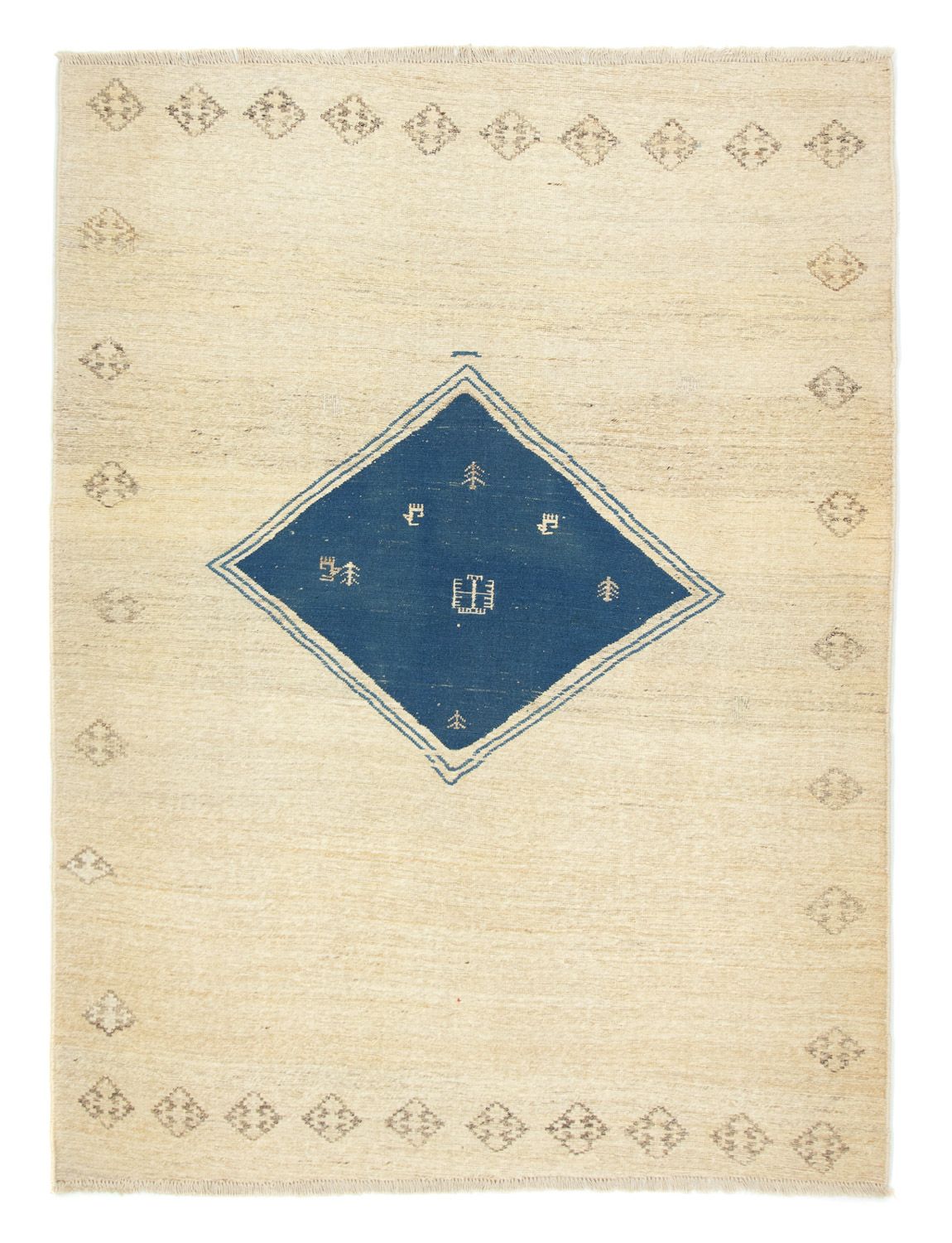 Tappeto Gabbeh - Persero - 222 x 167 cm - beige