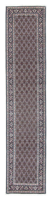 Tappeto corsia Tappeto Persero - Tabriz - 389 x 74 cm - grigio