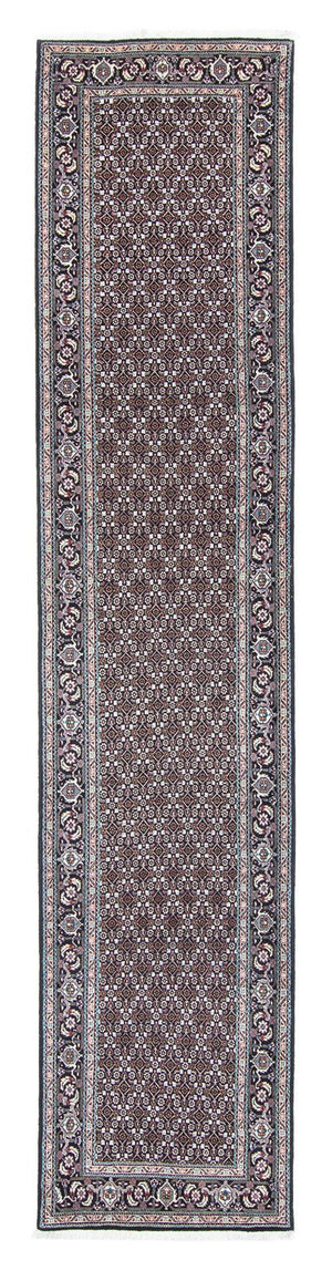 Tappeto corsia Tappeto Persero - Tabriz - 389 x 74 cm - grigio