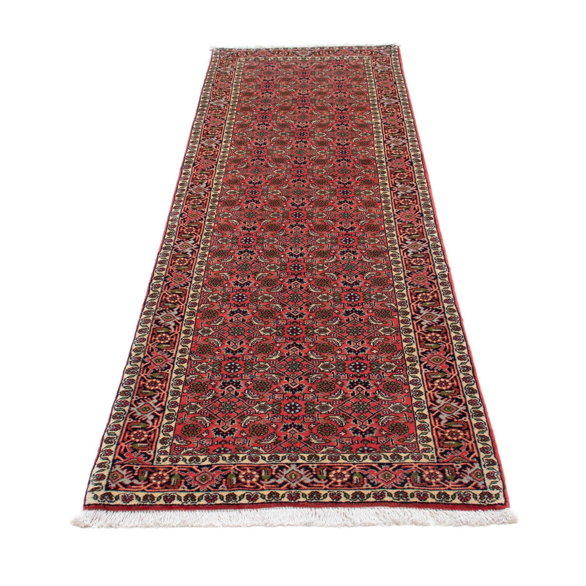 Tappeto corsia Tappeto Persero - Bidjar - 248 x 71 cm - rosso chiaro
