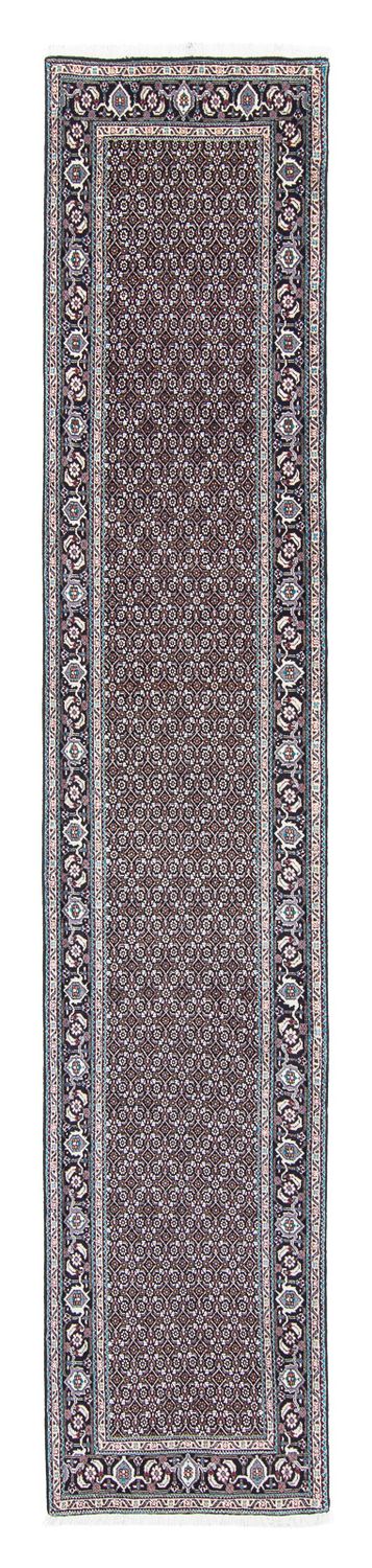 Tappeto corsia Tappeto Persero - Tabriz - 390 x 75 cm - grigio