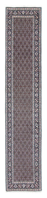 Tappeto corsia Tappeto Persero - Tabriz - 390 x 75 cm - grigio