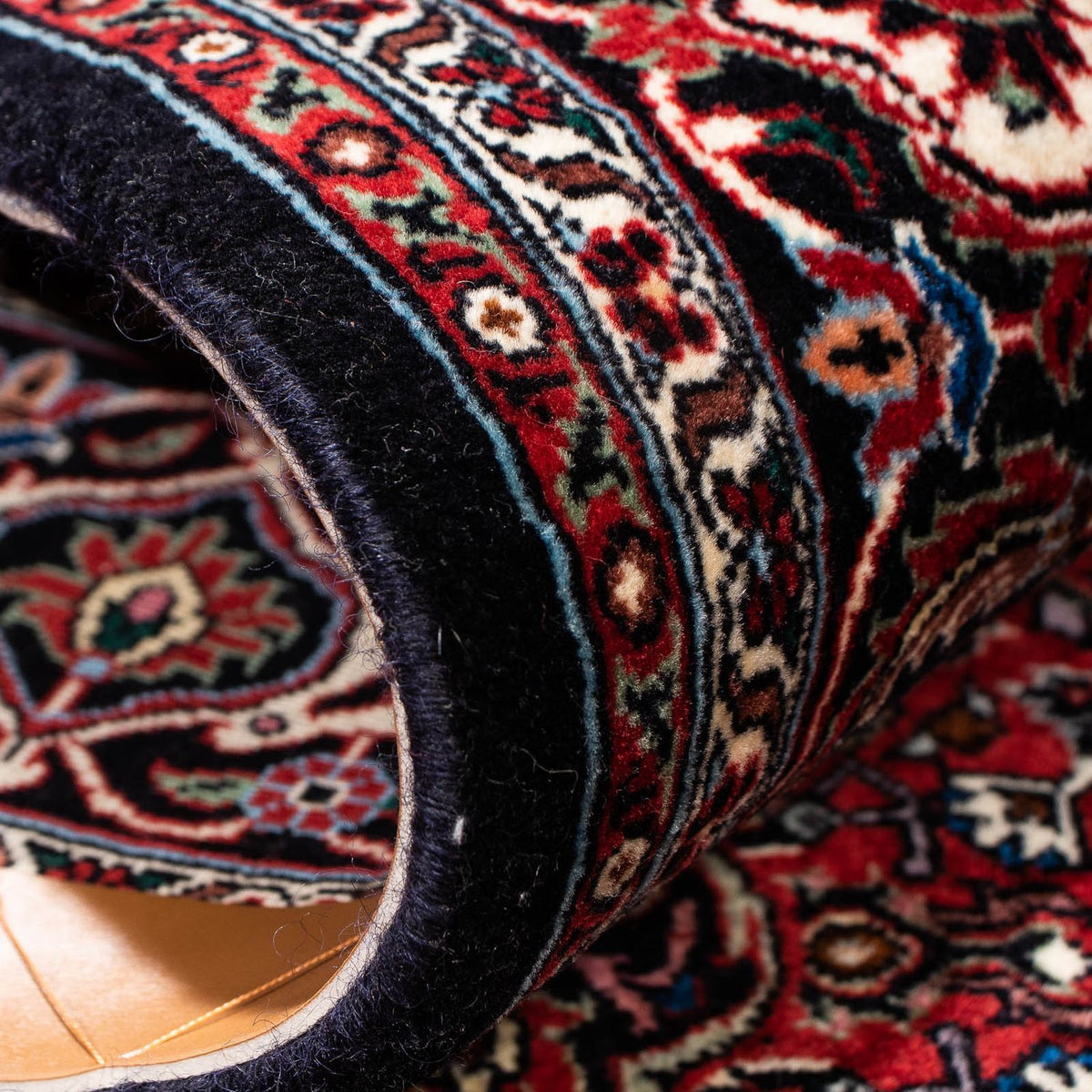 Tappeto Persero - Bidjar - 248 x 148 cm - rosso scuro