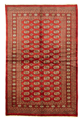 Tappeto afgano - Bukhara - 223 x 149 cm - rosso