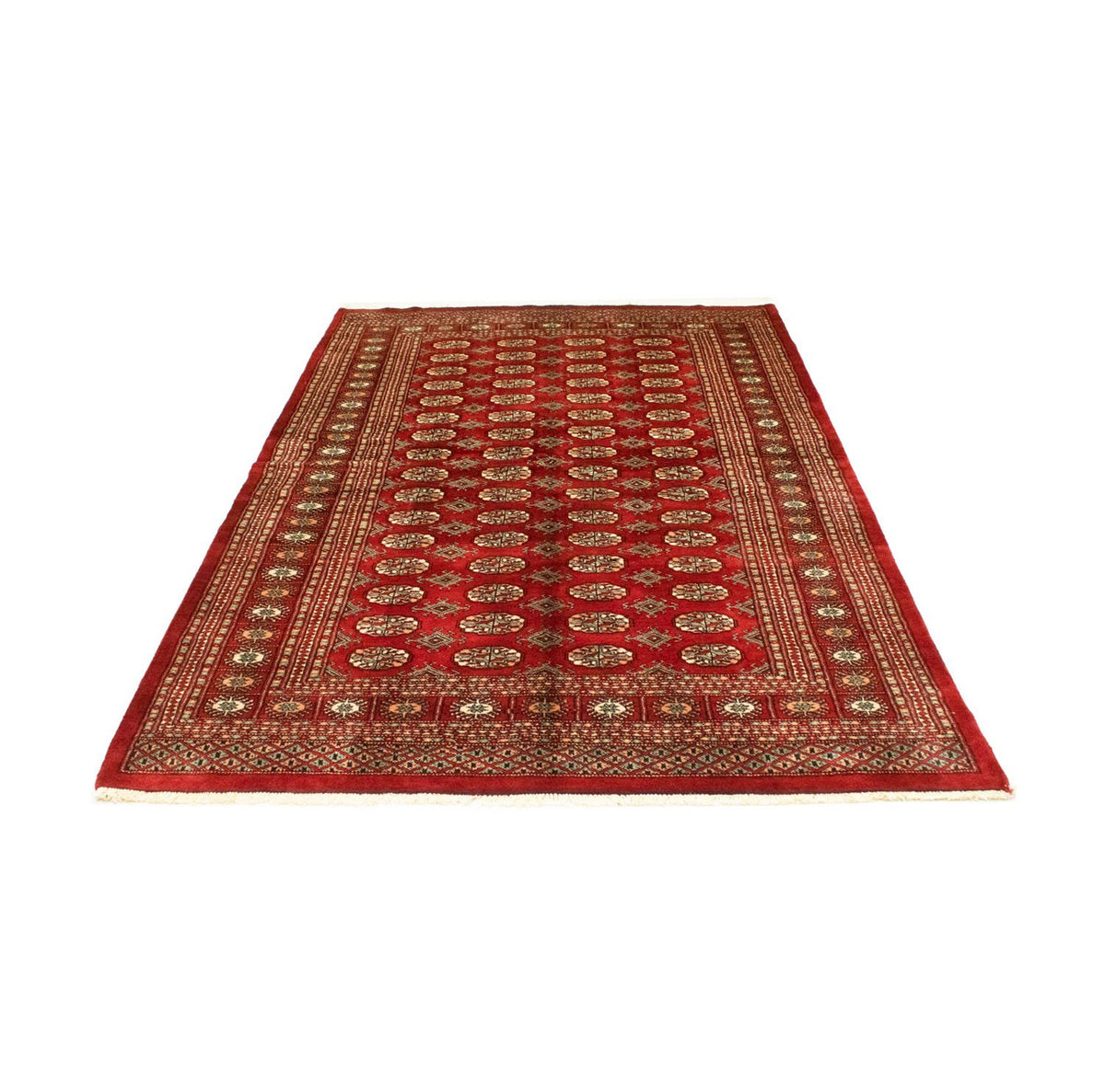 Tappeto afgano - Bukhara - 223 x 149 cm - rosso
