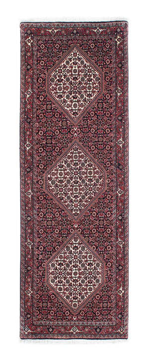 Tappeto corsia Tappeto Persero - Bidjar - 214 x 73 cm - blu scuro