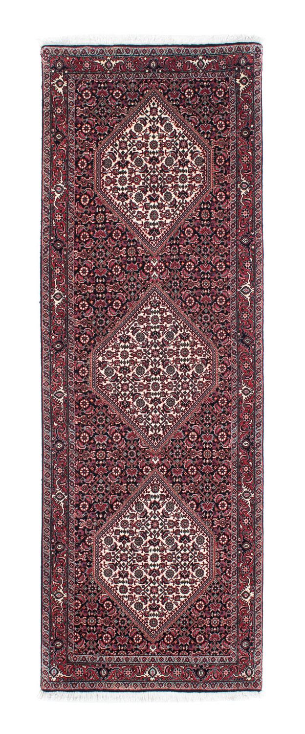 Tappeto corsia Tappeto Persero - Bidjar - 214 x 73 cm - blu scuro