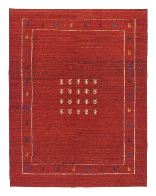 Tappeto Gabbeh - Persero - 194 x 146 cm - rosso
