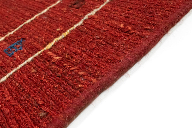 Tappeto Gabbeh - Persero - 194 x 146 cm - rosso