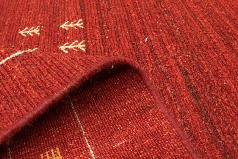 Tappeto Gabbeh - Persero - 194 x 146 cm - rosso