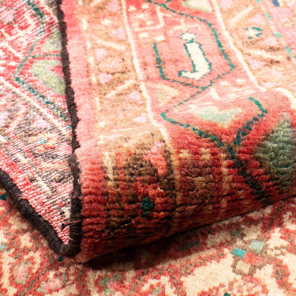 Tappeto Persero - Classico - 163 x 108 cm - rosso chiaro