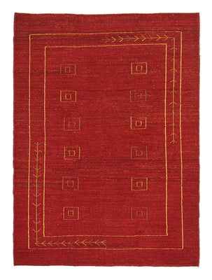Tappeto Gabbeh - Persero - 196 x 143 cm - rosso