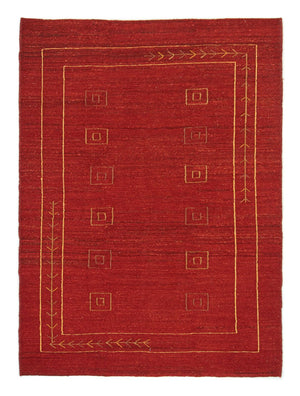 Tappeto Gabbeh - Persero - 196 x 143 cm - rosso