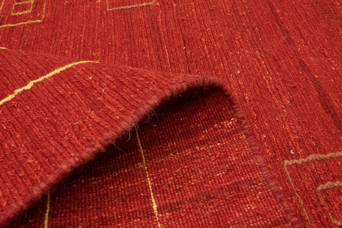 Tappeto Gabbeh - Persero - 196 x 143 cm - rosso