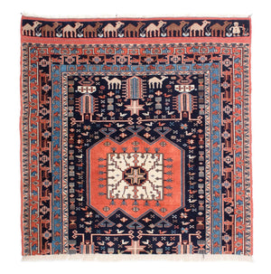 Tappeto Persero - Classico - 152 x 114 cm - blu scuro
