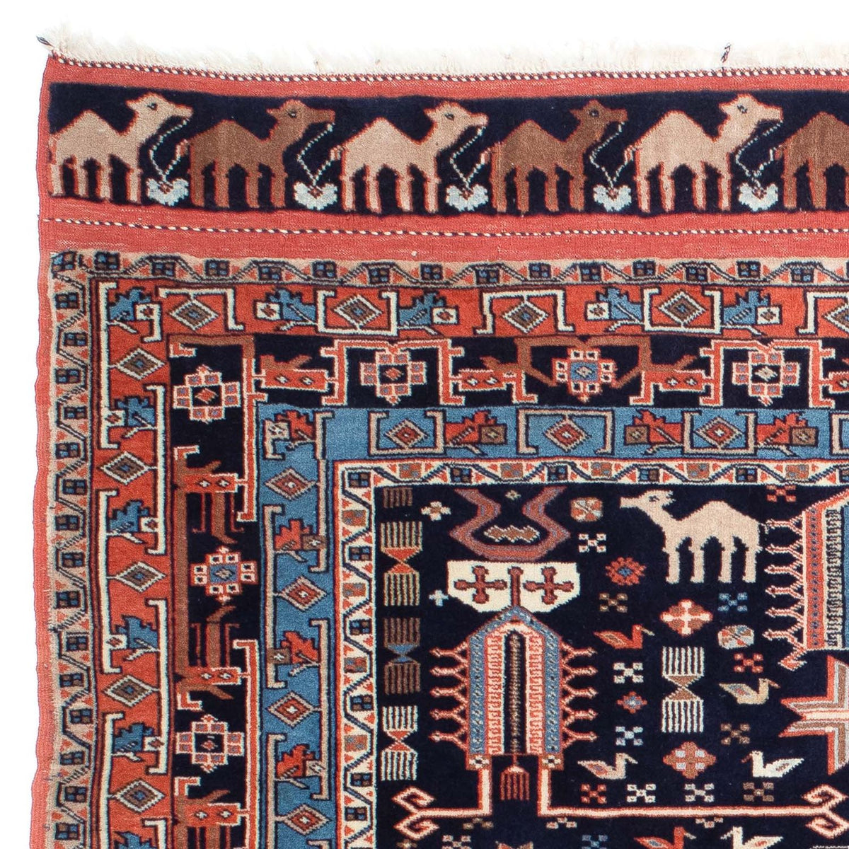 Tappeto Persero - Classico - 152 x 114 cm - blu scuro