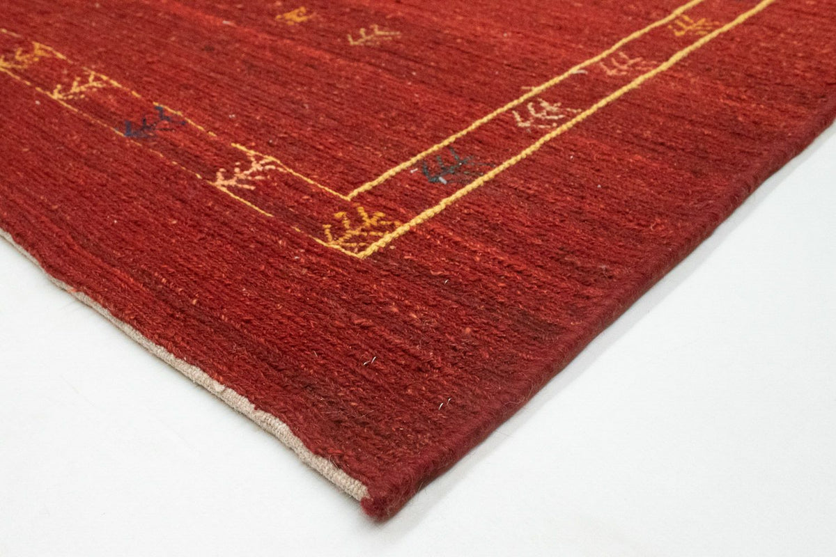 Tappeto Gabbeh - Persero - 190 x 150 cm - rosso