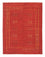Tappeto Gabbeh - Persero - 196 x 146 cm - rosso