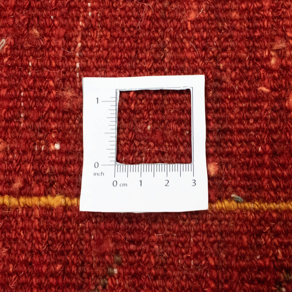 Tappeto Gabbeh - Persero - 185 x 142 cm - rosso