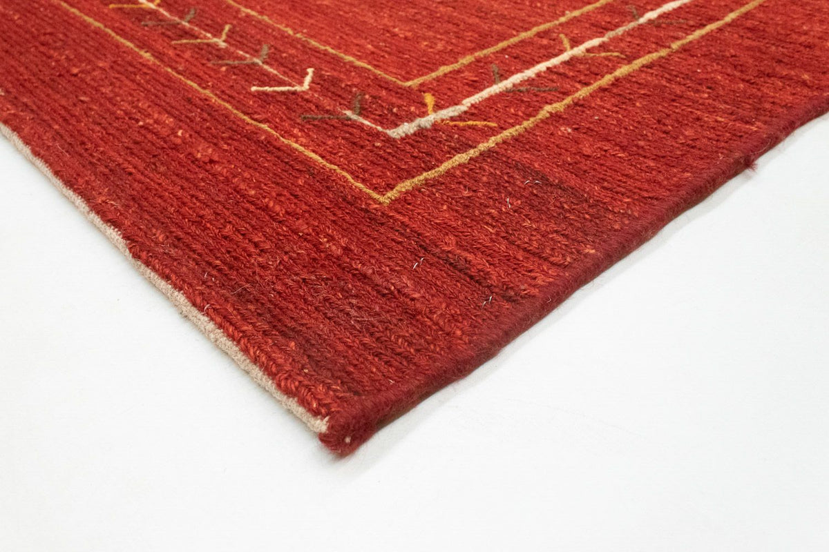 Tappeto Gabbeh - Persero - 197 x 144 cm - rosso