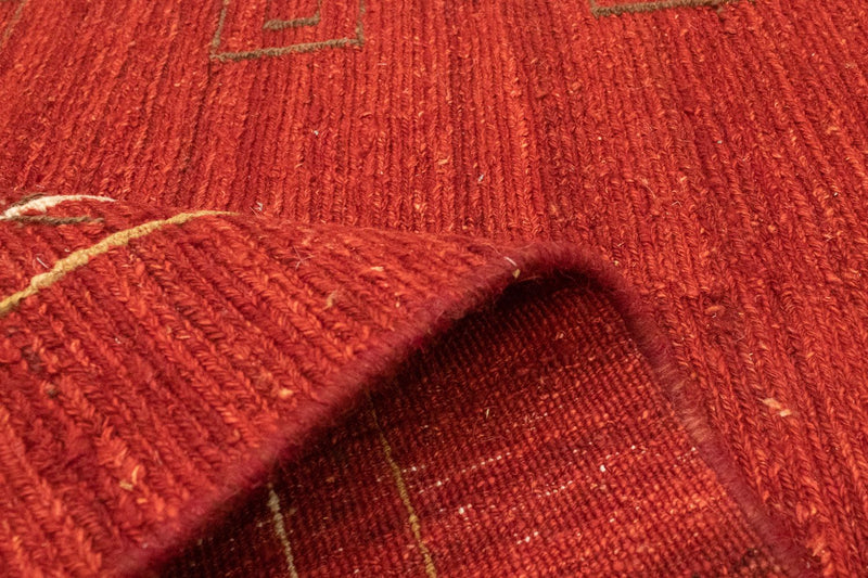 Tappeto Gabbeh - Persero - 197 x 144 cm - rosso