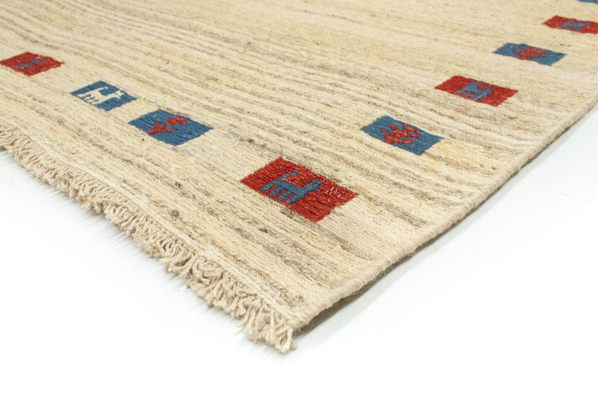 Tappeto Gabbeh - Persero - 196 x 156 cm - beige
