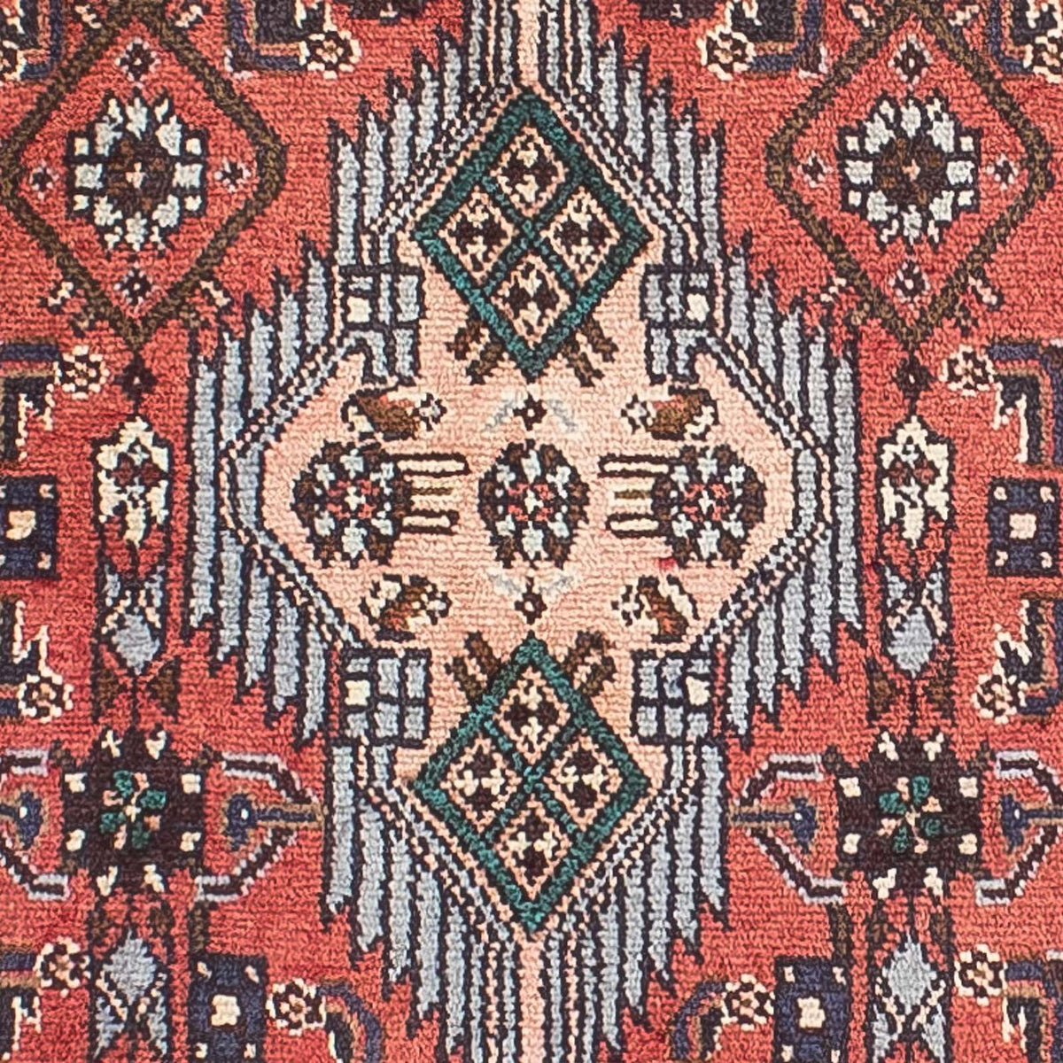 Tappeto corsia Tappeto Persero - Nomade - 278 x 80 cm - rosso chiaro