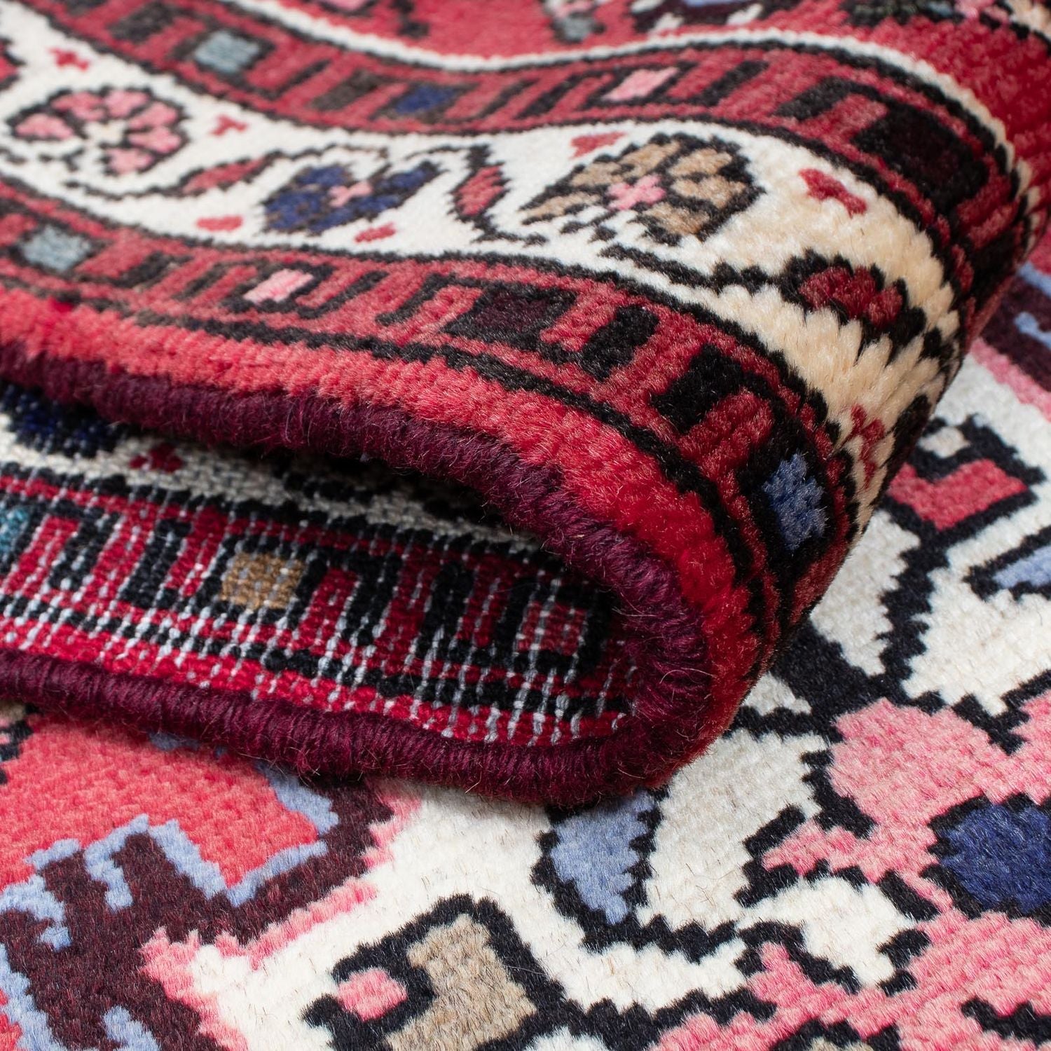 Tappeto corsia Tappeto Persero - Nomade - 323 x 78 cm - rosso scuro